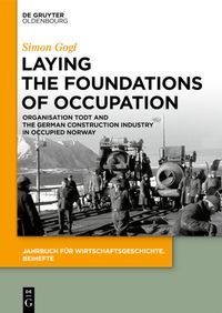 Buch Cover Laying the Foundations of Occupation
