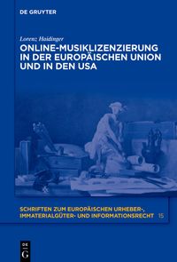 Buch Cover Online-Musiklizenzierung in der Europäischen Union und in den USA