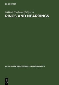 Buch Cover Rings and Nearrings