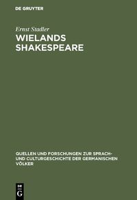Buch Cover Wielands Shakespeare