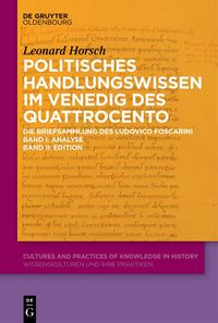 Buch Cover Politisches Handlungswissen im Venedig des Quattrocento