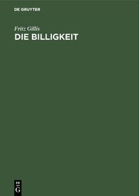 Buch Cover Die Billigkeit