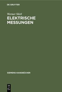 Buch Cover Elektrische Messungen