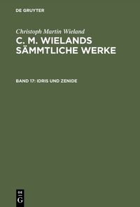 Buch Cover Idris und Zenide