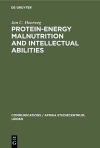 Buch Cover Protein-energy malnutrition and intellectual abilities
