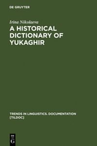 Buch Cover A Historical Dictionary of Yukaghir
