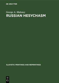 Buch Cover Russian hesychasm
