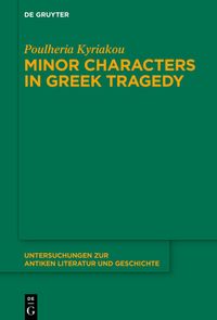 Buch Cover Minor Characters in Greek Tragedy