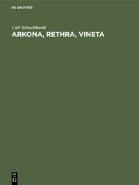 Buch Cover Arkona, Rethra, Vineta