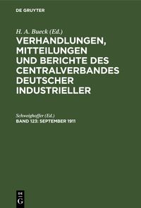 Buch Cover September 1911