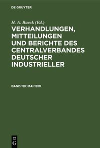 Buch Cover Mai 1910