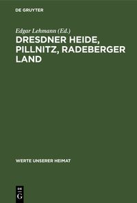 Buch Cover Dresdner Heide, Pillnitz, Radeberger Land
