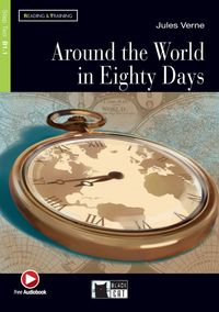 Buch Cover Around the World in Eighty Days