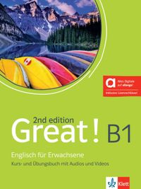 Buch Cover Great! B1, 2nd edition – Hybride Ausgabe allango