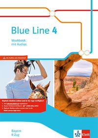 Buch Cover Blue Line 4 R-Zug. Ausgabe Bayern