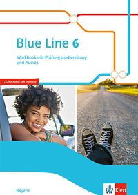 Buch Cover Blue Line 6. Ausgabe Bayern