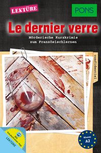 Buch Cover PONS Kurzkrimi Französisch - Le dernier verre