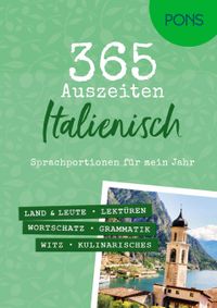 Buch Cover PONS 365 Auszeiten Italienisch