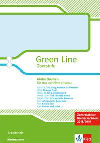 Buch Cover Green Line Oberstufe. Abiturthemen für das erhöhte Niveau, Zentralabitur Niedersachsen 2018