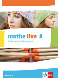 Buch Cover mathe live 8. Ausgabe N