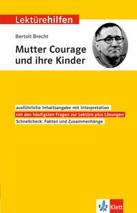 Buch Cover Klett Lektürehilfen Bertolt Brecht, Mutter Courage und ihre Kinder