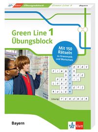 Buch Cover Green Line 1 Bayern Klasse 5 - Übungsblock zum Schulbuch