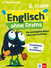 Buch Cover Klett Englisch ohne Drama 6. Klasse