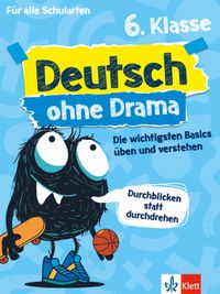 Buch Cover Klett Deutsch ohne Drama 6. Klasse