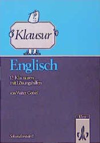 Buch Cover Klausur Englisch
