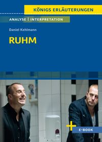 Buch Cover Ruhm von Daniel Kehlmann