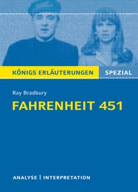 Buch Cover Fahrenheit 451 von Ray Bradbury