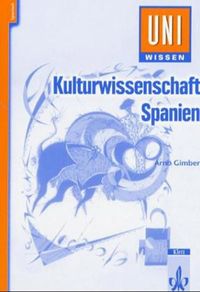 Buch Cover Uni-Wissen Spanisch / Kulturwissenschaft Spanien