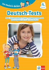 Buch Cover Klett Die Deutsch-Helden: Deutsch-Tests 4. Klasse