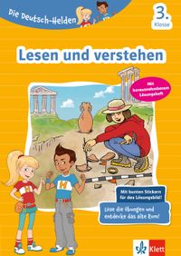 Buch Cover Klett Die Deutsch-Helden: Lesen und verstehen 3. Klasse