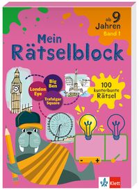 Buch Cover Klett Rätselblock ab 9 Jahren Band 1