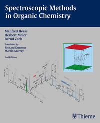 Buch Cover Spectroscopic Methods in Organic Chemistry, 2nd Edition 2007