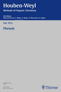 Buch Cover Houben-Weyl Methods of Organic Chemistry Vol. VI/1c, 4th Edition