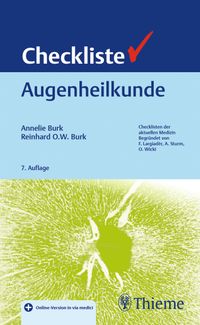 Buch Cover Checkliste Augenheilkunde