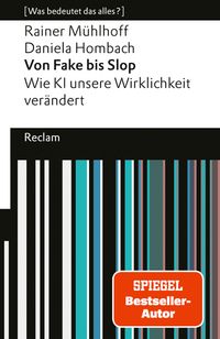 Buch Cover Von Fake bis Slop. Wie KI unsere Wirklichkeit verändert