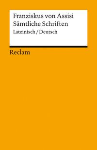 Buch Cover Sämtliche Schriften. Lateinisch/Deutsch