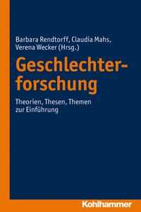 Buch Cover Geschlechterforschung