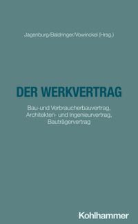 Buch Cover Der Werkvertrag