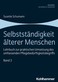 Buch Cover Selbstständigkeit älterer Menschen
