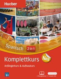 Buch Cover Komplettkurs Spanisch Neu