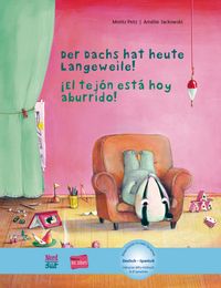Buch Cover Der Dachs hat heute Langeweile! (Deutsch-Spanisch)