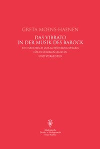 Buch Cover Das Vibrato in der Musik des Barock