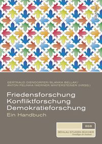 Buch Cover Friedensforschung, Konfliktforschung, Demokratieforschung
