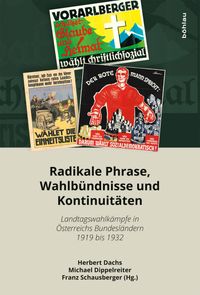 Buch Cover Radikale Phrase, Wahlbündnisse und Kontinuitäten