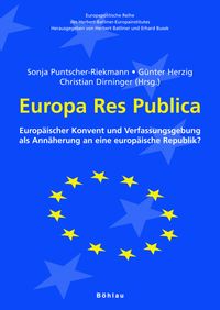 Buch Cover Europa Res Publica