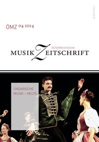 Buch Cover Österreichische Musikzeitschrift / Ungarische Musik - heute